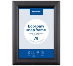 Europel cadre à clapets Economy, liste 25 mm, ft A5, zwart
