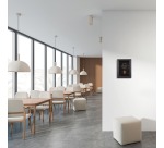 Europel cadre à clapets Economy, liste 25 mm, ft A5, zwart