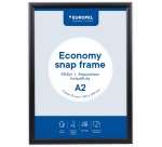 Europel cadre à clapets Economy, liste 25 mm, ft A2, zwart