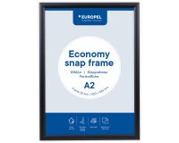 Europel Clicklijst Economy, lijst 25 mm, ft A2, zwart