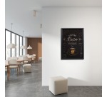 Europel cadre à clapets Economy, liste 25 mm, ft A2, zwart