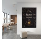 Europel Klickrahmen Economy, Rahmen 25 mm, Größe B1, schwarz