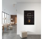 Europel Clicklijst Economy, lijst 25 mm, ft B2, zwart