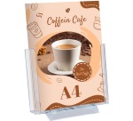 Europel adjustable brochure holder A4, A5 1/3 A4