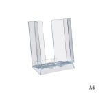 Europel adjustable brochure holder A4, A5 1/3 A4
