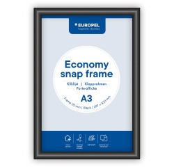 Kliklijst Europel Economy A3 zwart