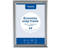 Cadre clipsable Europel Economy A4 argent