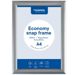 Cadre clipsable Europel Economy A4 argent