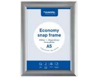 Cadre clipsable Europel Economy A5 argent