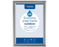 Europel cadre à clapets Economy, étanche, liste 25 mm, ft A4, argent