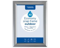 Europel cadre à clapets Economy, étanche, liste 25 mm, ft A5, argent