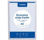 Europel cadre à clapets Economy, liste 25 mm, ft A0, argent