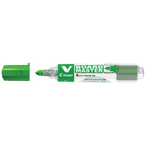 Pilot V-Board Master marqueur pour tableau blanc, pointe ronde, 2,3 mm, vert