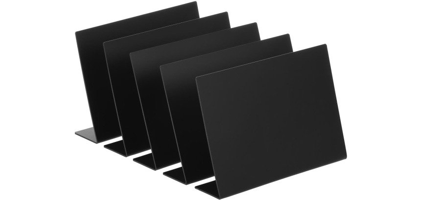 Europel ardoise forme L, paysage, ft A4, paquet de 5 pièces