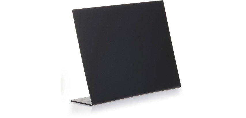 Europel L-shaped slate, landscape, A5 size, pack of 5 pieces