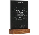 Europel Tisch-Schiefertafel A6 Hochformat Natur