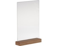 Europel Premium Document Holder, T-shaped Wooden Stand, A4 Size, Portrait
