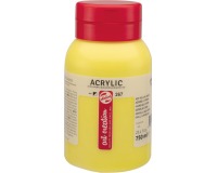 Talens Art Creation peinture acrylique flacon de 750 ml, jaune azo citron