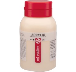 Talens Art Creation peinture acrylique flacon de 750 ml, jaune naples rouge clair