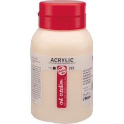 Talens Art Creation acrylverf flacon van 750 ml, napelsgeel rood licht