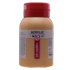 Talens Art Creation peinture acrylique flacon de 750 ml, ocre jaune