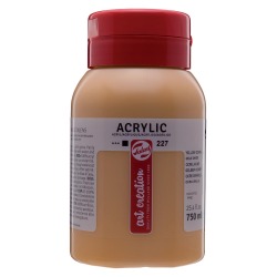 Talens Art Creation peinture acrylique flacon de 750 ml, ocre jaune