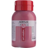 De_tac peint acryl 750ml carmin