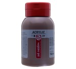 Talens Art Creation acrylic paint 750 ml bottle, burnt umber