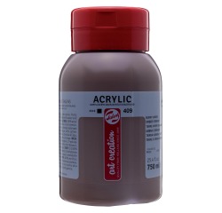 Talens Art Creation peinture acrylique flacon de 750 ml, terre d'ombre brûlée