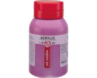 Talens Art Creation peinture acrylique flacon de 750 ml, violet rougeâtre permanent
