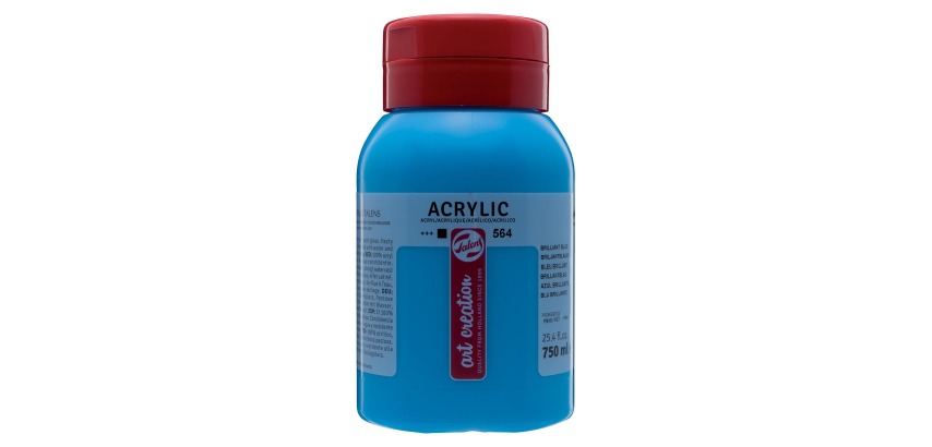 Talens Art Creation acrylic paint 750 ml bottle, brilliant blue