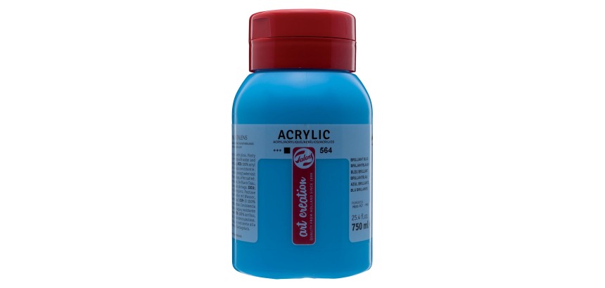 Talens Art Creation peinture acrylique flacon de 750 ml, bleu brillant