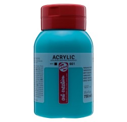 Talens Art Creation acrylverf flacon van 750 ml, turkooisgroen