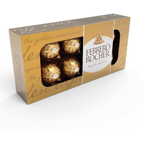 Ferrero Rocher, 8 pièces, boîte de 100 g