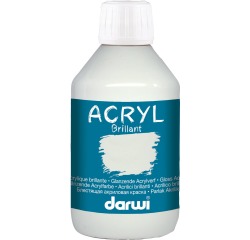 Darwi Acrylique brillante blanc