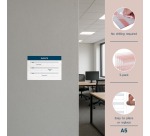 Europel zelfklevende posterhouder, ft A5, liggend, pak van 5 stuks