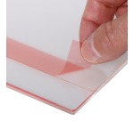 Europel zelfklevende posterhouder, ft A4, staand, pak van 5 stuks