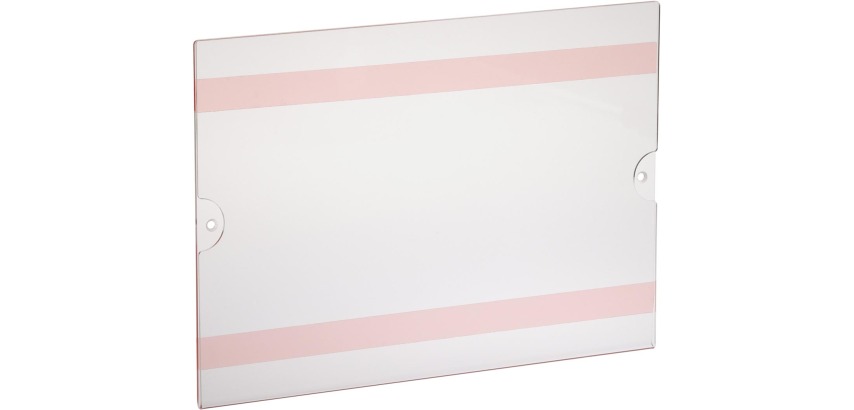 Europel self-adhesive poster holder, A4 size, landscape, pack of 5 pieces