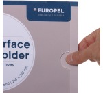 Europel zelfklevende posterhouder, ft A4, liggend, pak van 5 stuks