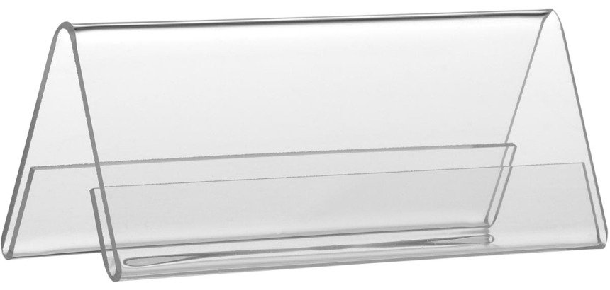 Europel porte-nom chevalet de table ft 40 x 105 mm, paquet de 10 pièces