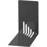 MAUL Serre-livres métall., étroits, 14x8,5x14cm, set de 2 pcs, noir