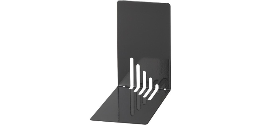 MAUL Buchstütze Metall 14x8,5x14cm Set 2 schwarz