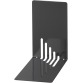 MAUL Serre-livres métall., étroits, 14x8,5x14cm, set de 2 pcs, noir