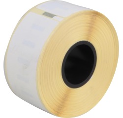 Etiquettes compatibles Dymo LabelWriter ft 89 x 28 mm, blanc, paquet de 260 étiquettes