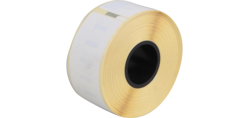 Compatible etiketten Dymo LabelWriter ft 89 x 28 mm, wit, pak van 260 etiketten