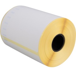 Etiquettes compatibles Dymo LabelWriter ft 104 x 159 mm, blanc, paquet de 220 étiquettes