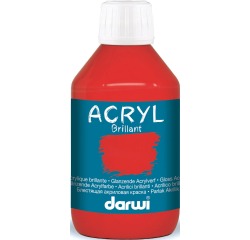 Darwi Acrylique brillante vermillon