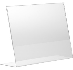 Europel document display Budget, L-shaped stand, size A5, landscape, pack of 5 pieces