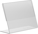 Europel document holder Budget, L-foot, A6 size, landscape, pack of 10 pieces