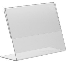 Europel document holder Budget, L-foot, A6 size, landscape, pack of 10 pieces